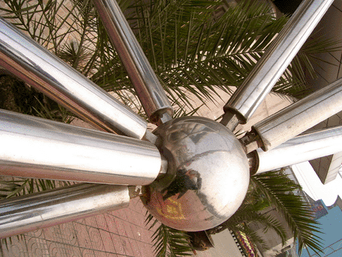 呼和浩特不锈钢螺栓球网架